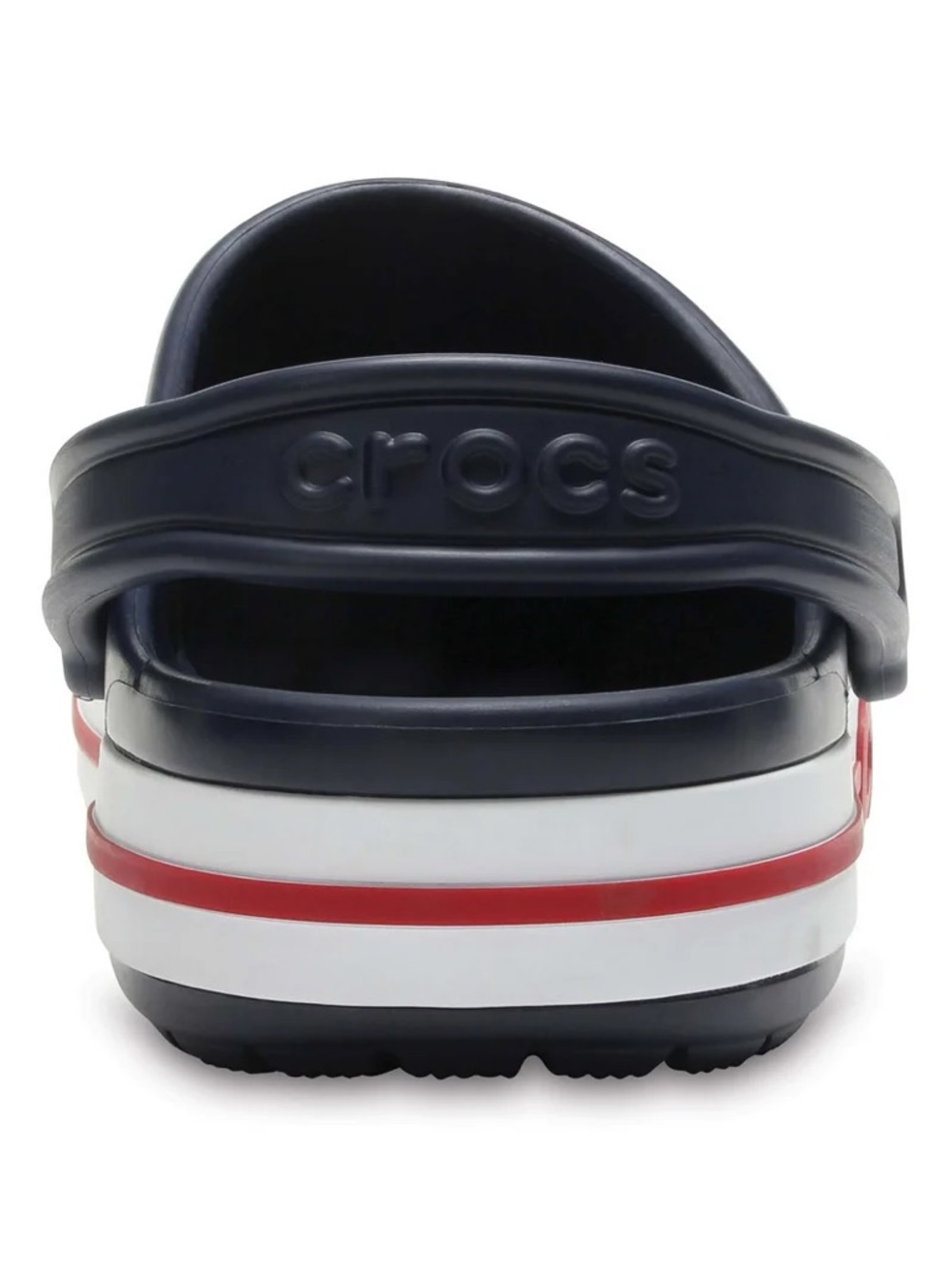 New Unisex Crocs Logo Bayaband Navy Blue Pepper Red Clogs Shoes Womens 6 Mens 4π - Picture 6 of 8